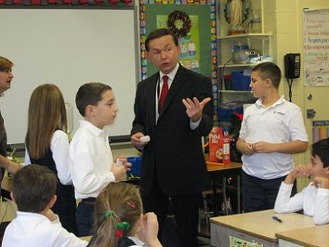 Science Fun at St. Mary School